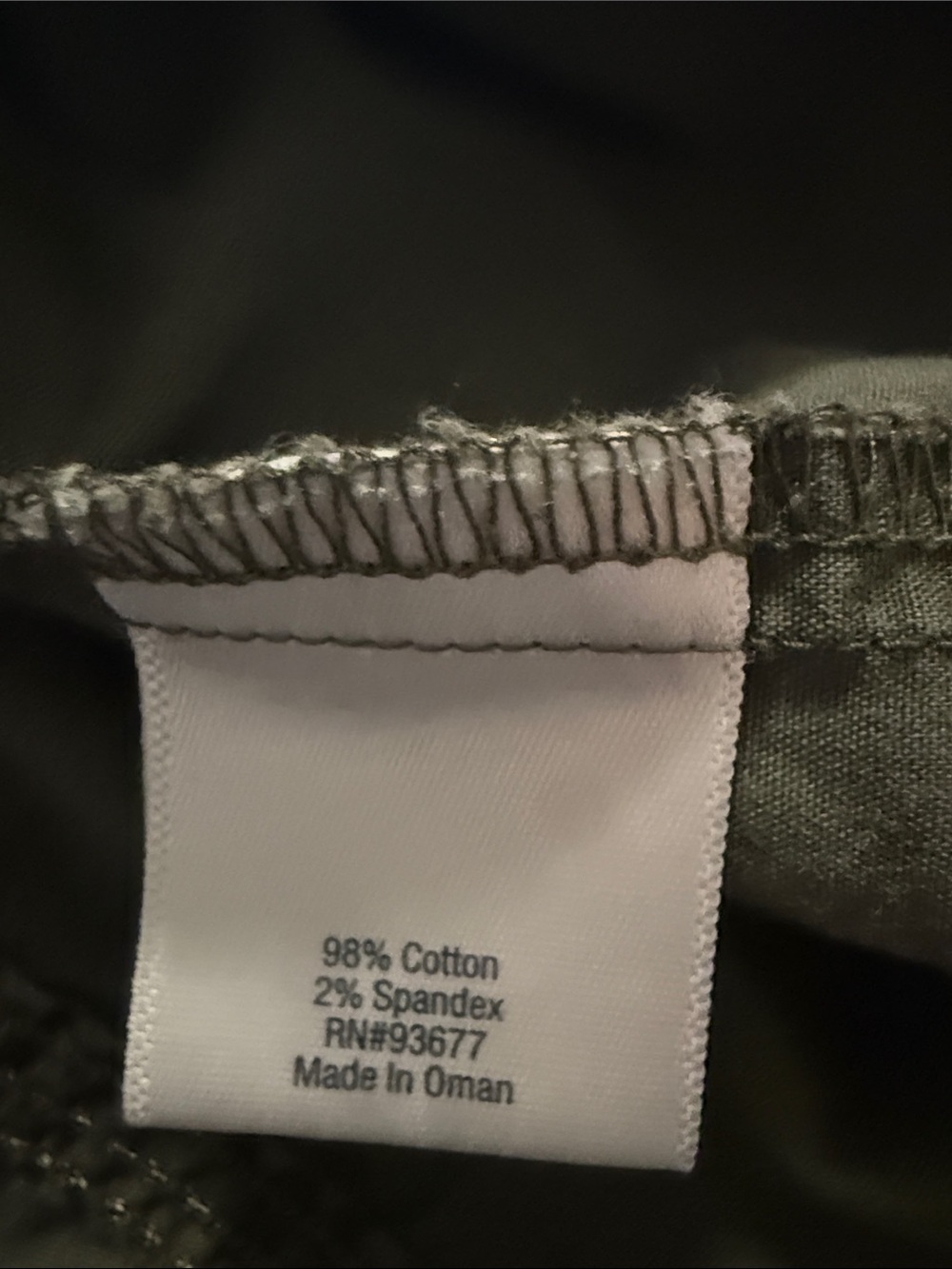 St. John's Bay Olive Green Women's Cargo Shorts sz 18 - Picture 6 of 7